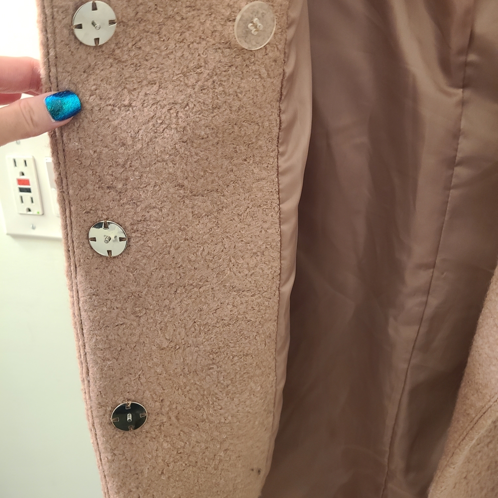 Kenneth Cole New York Women's Teddy Jacket in Warm Brown - Picture 8 of 9